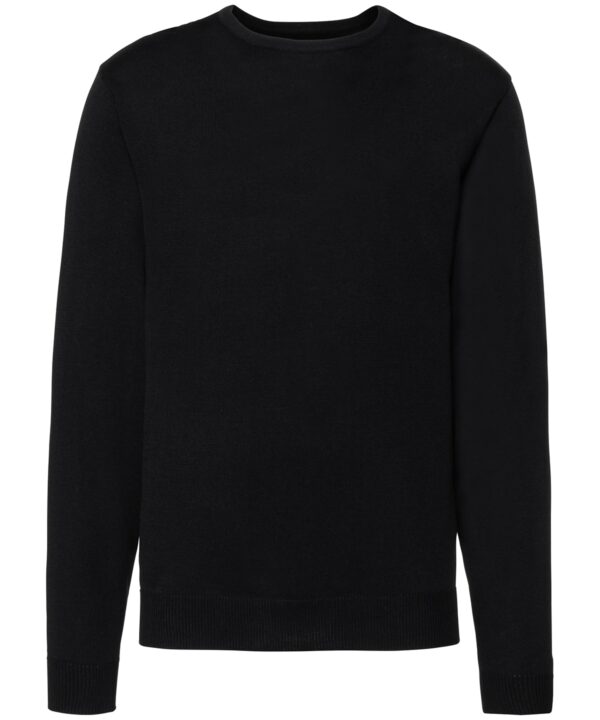 Russell Collection Crew neck knitted pullover