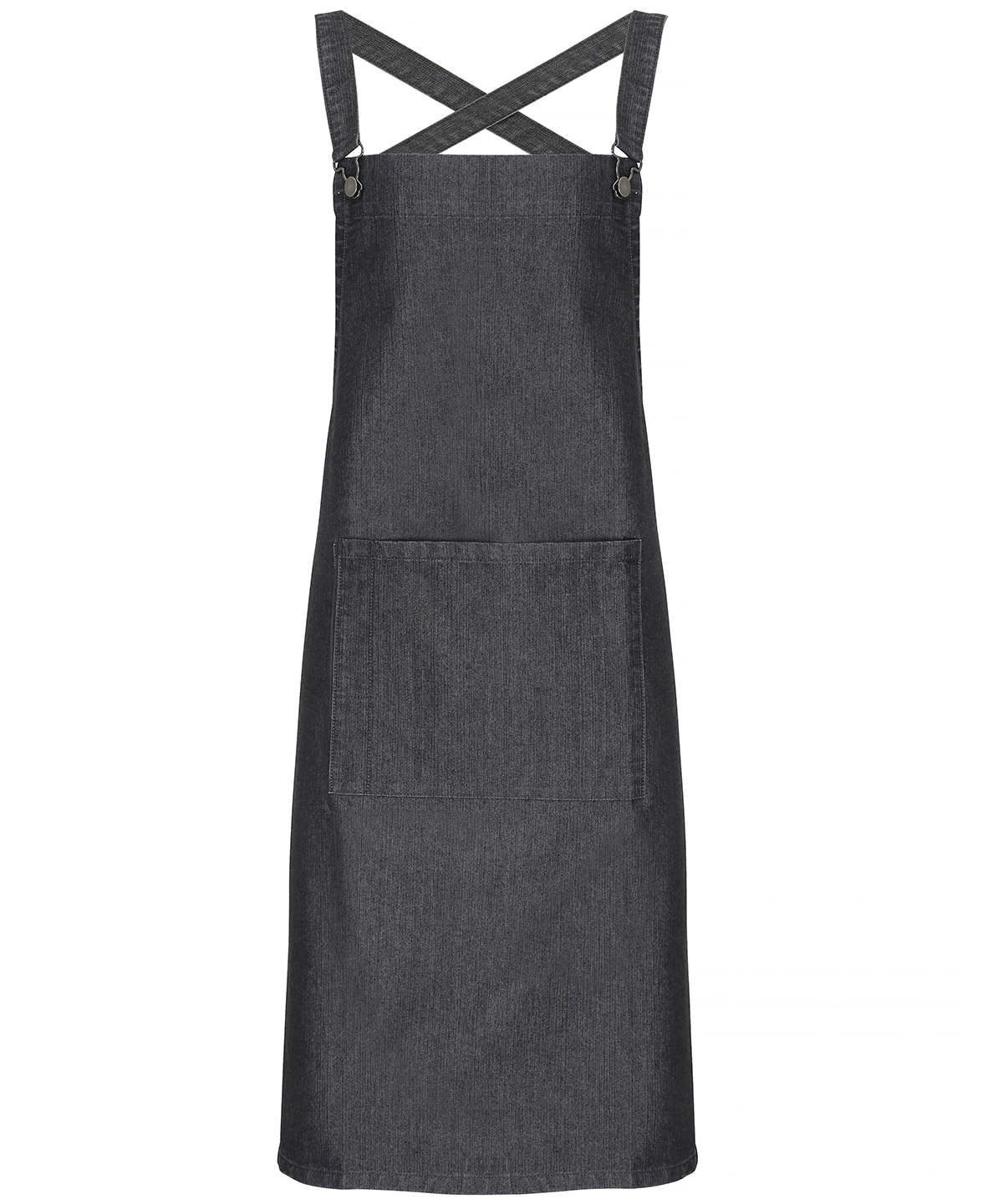 Premier Cross back ‘barista’ bib apron - Echo Workwear and Embroidery