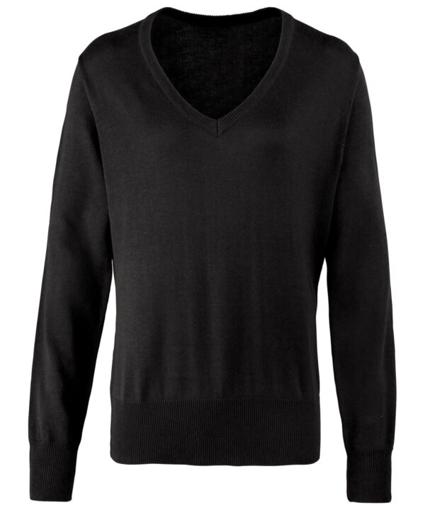 Premier Women's v-neck knitted sweater